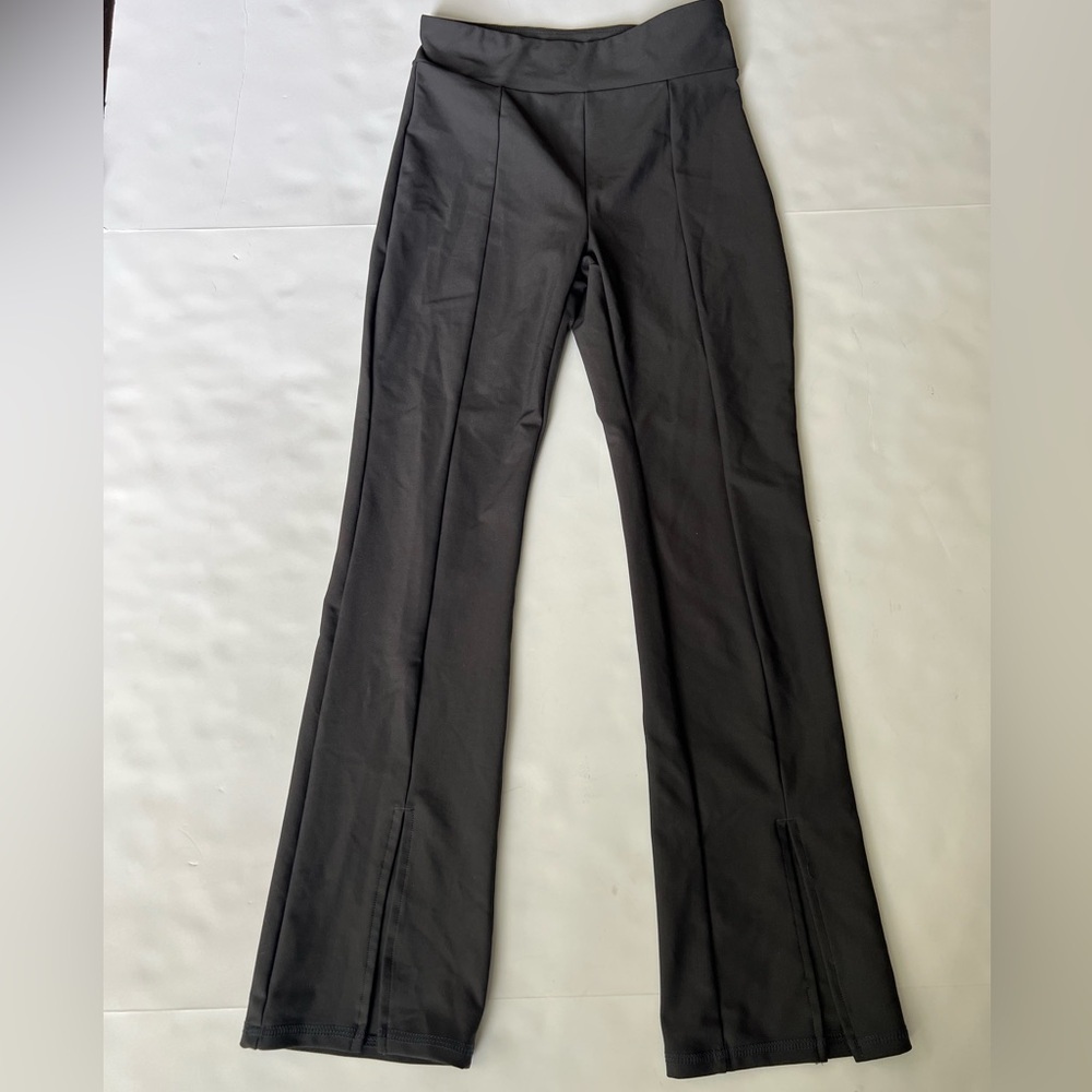 OLD NAVY High-Waisted PowerSoft Flared Split-Hem Performance Leggings Girls 10 - Picture 3 of 12